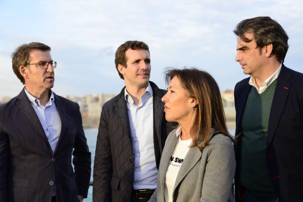 Visita de Pablo Casado a A Coruña