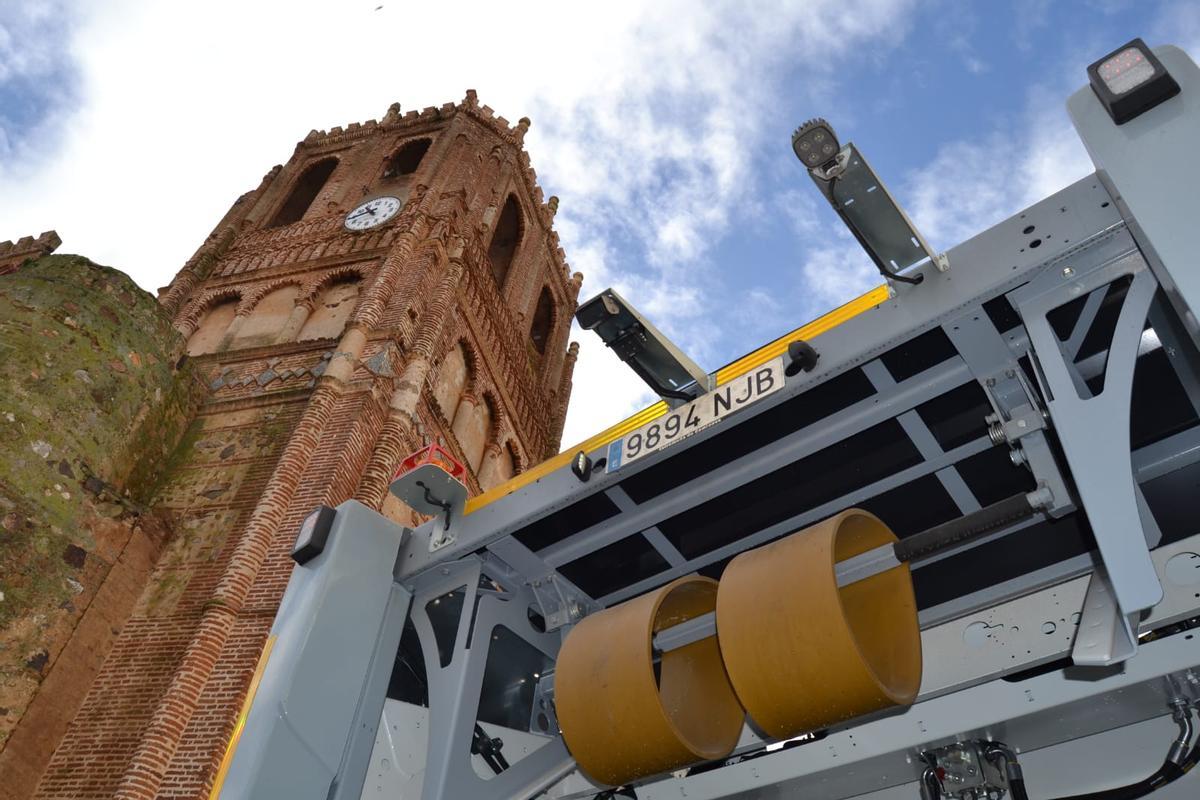 El camión cuenta con un sistema avanzado de seguridad.