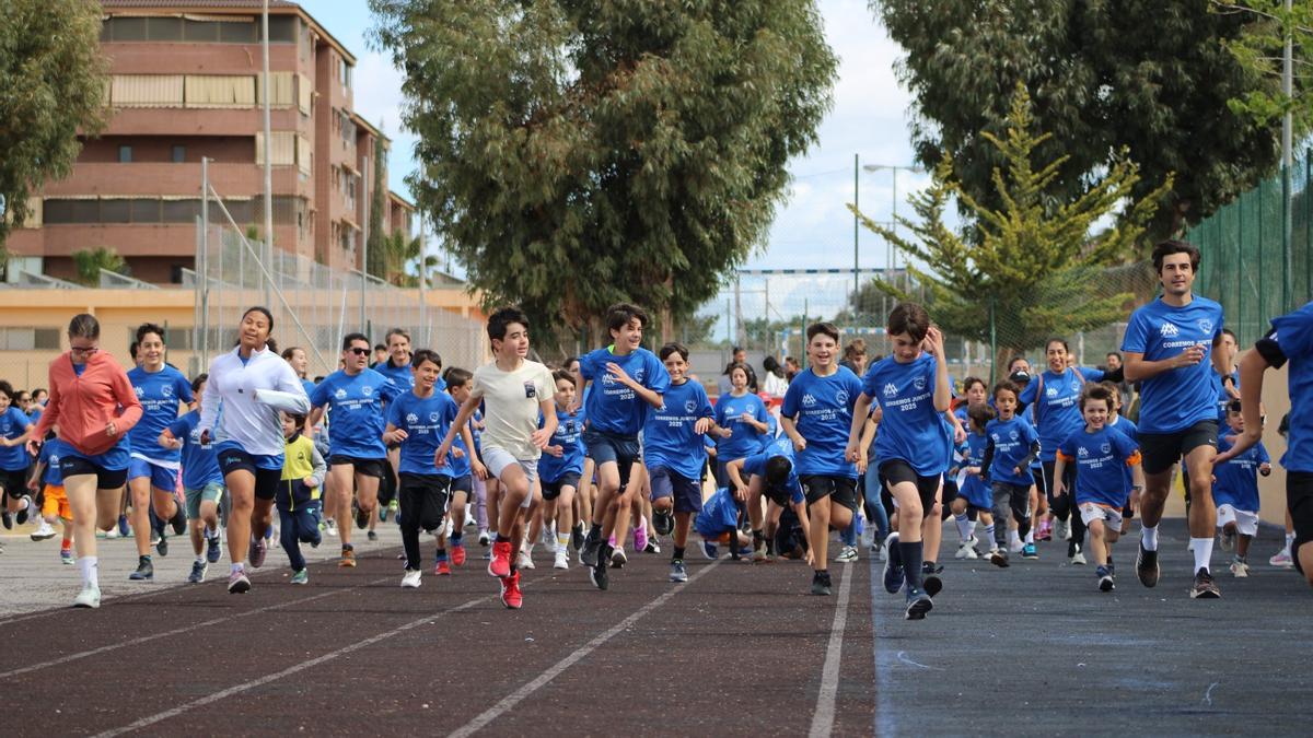 Una de las carreras que orgniza el colegio Jesuitas