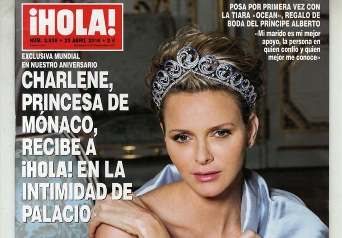 Charlene, a la portada de la revista ’¡Hola!’ Charlene, a la portada de la revista ’¡Hola!’