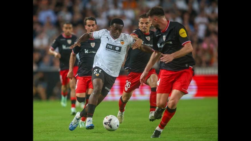 Las mejores imágenes del Valencia - Athletic