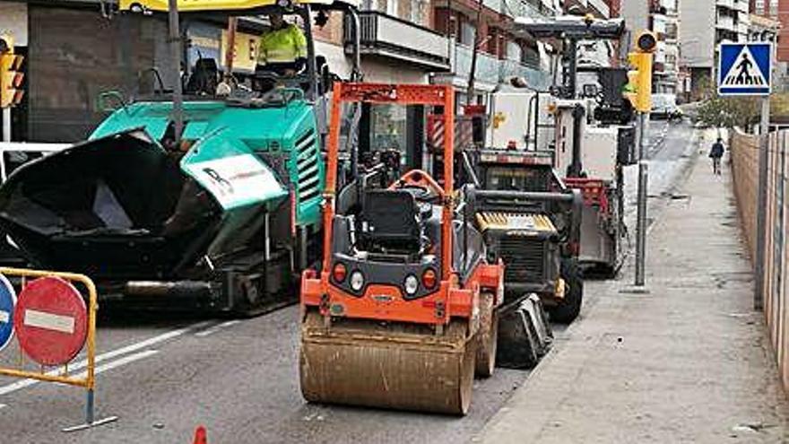 Millores a la carretera del Pont dins el pla de xoc del 2019