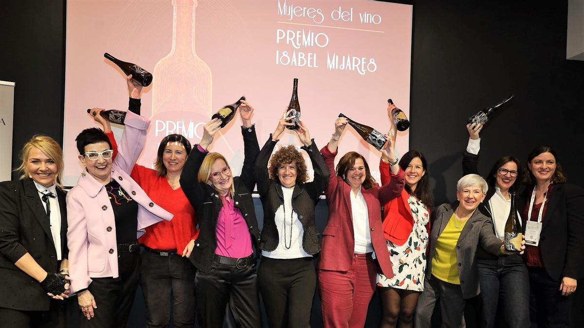 Las mujeres del vino ganadoras de los premios Isabel Mijares 2026.
