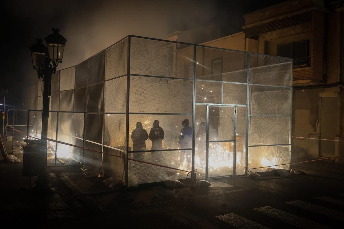 Cohetódromo en Torrent.