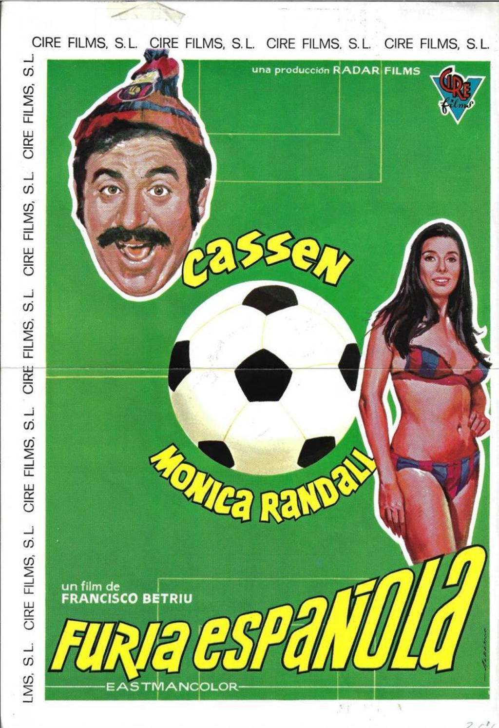 Cartel de la película 'Furia española'.