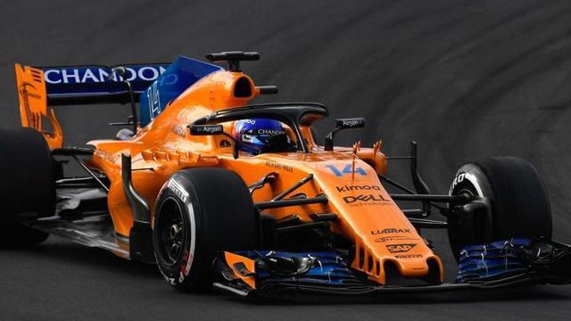 Fernando Alonso, este viernes en Montmeló