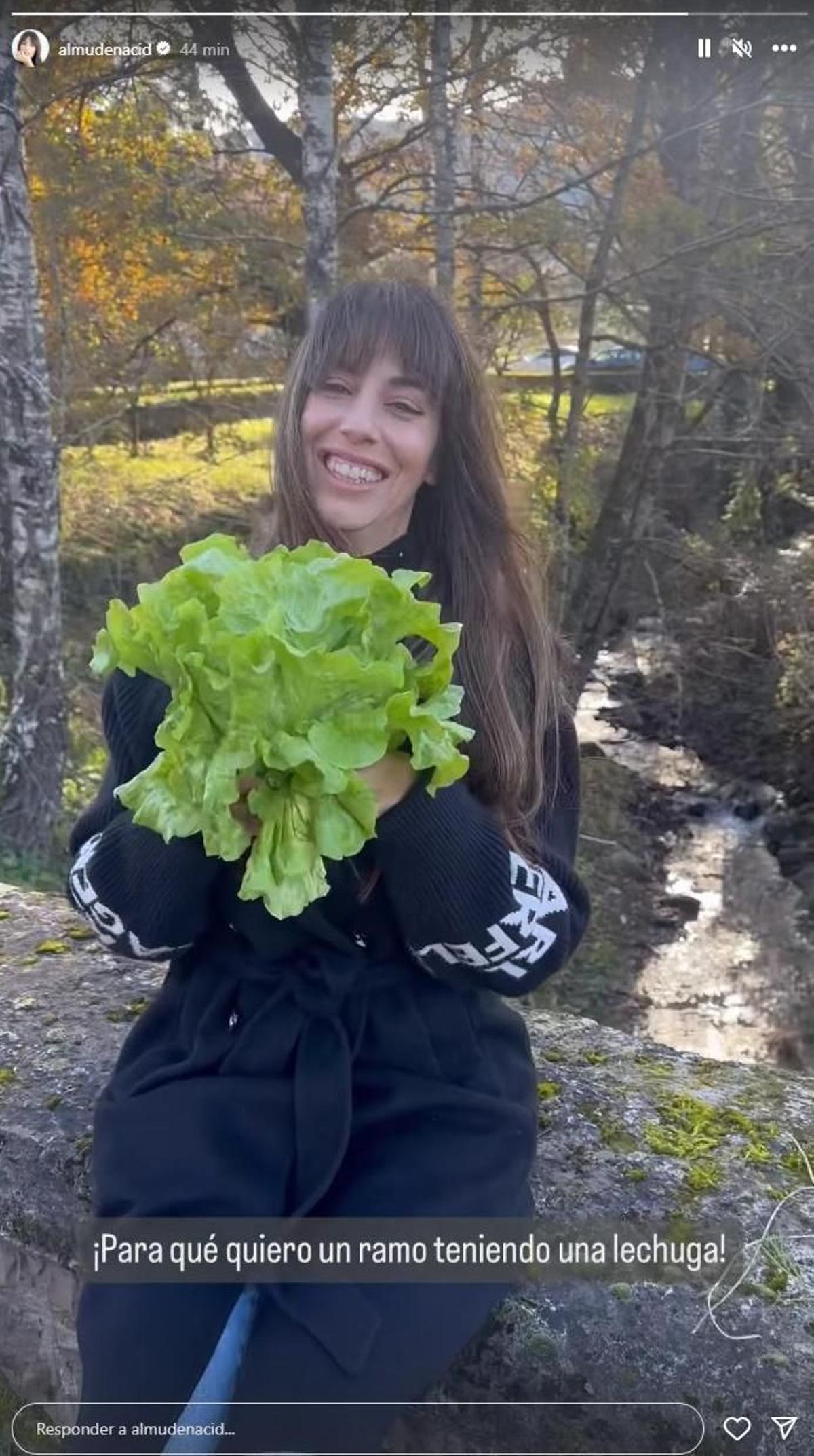 Almudena Cid, en una imagen de su Instagram