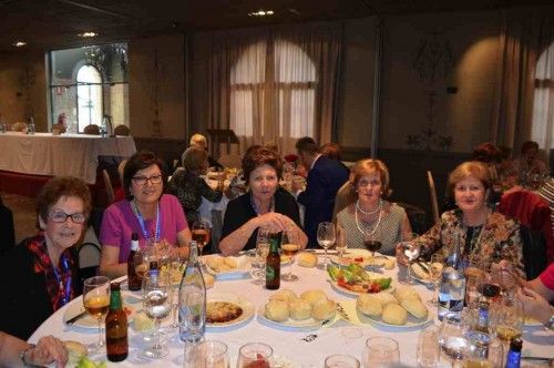 Almuerzo de la asociacion de viudas en Murcia