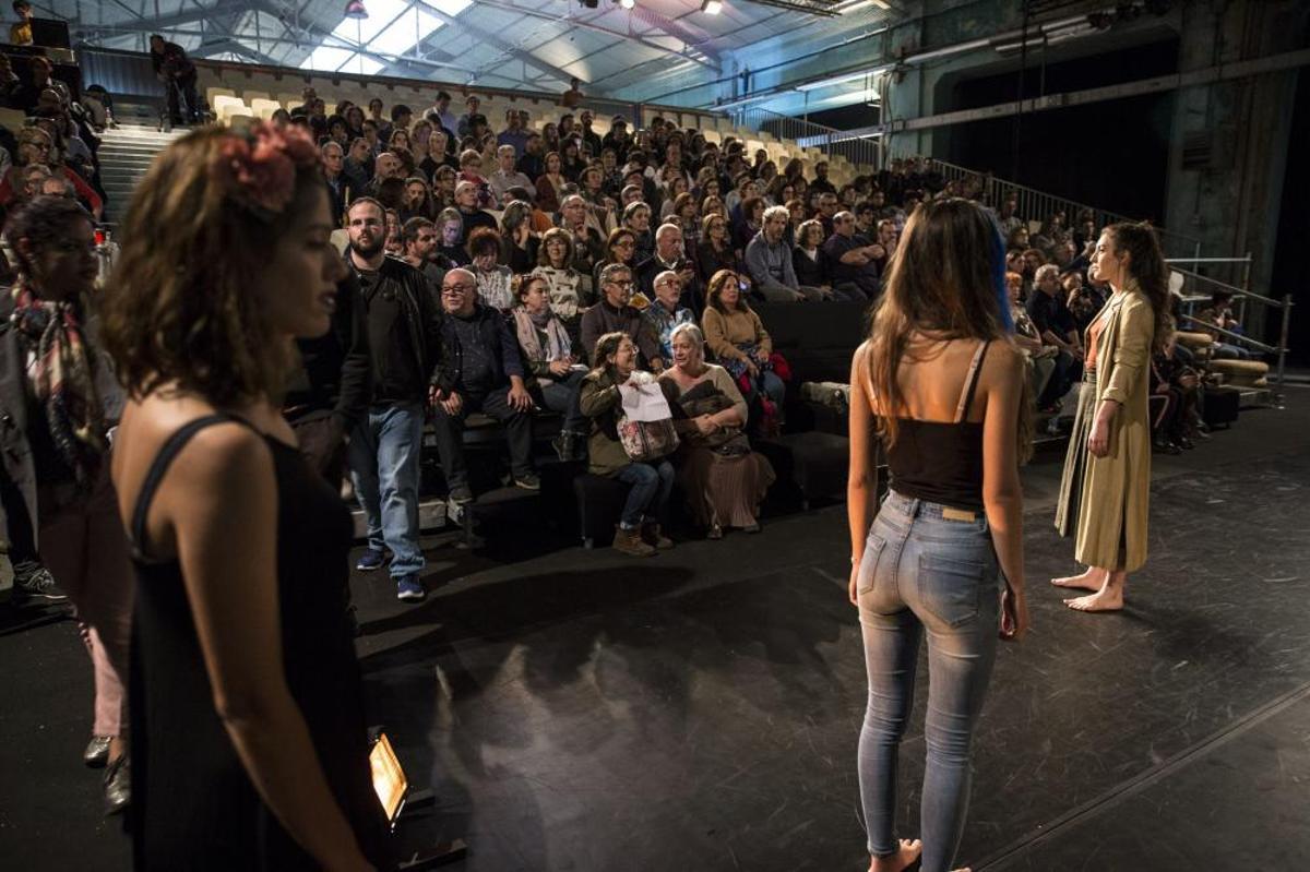 Premios Princesa de Asturias: Encuentro de Peter Brook con los estudiantes de la Escuelas de Arte Dramático