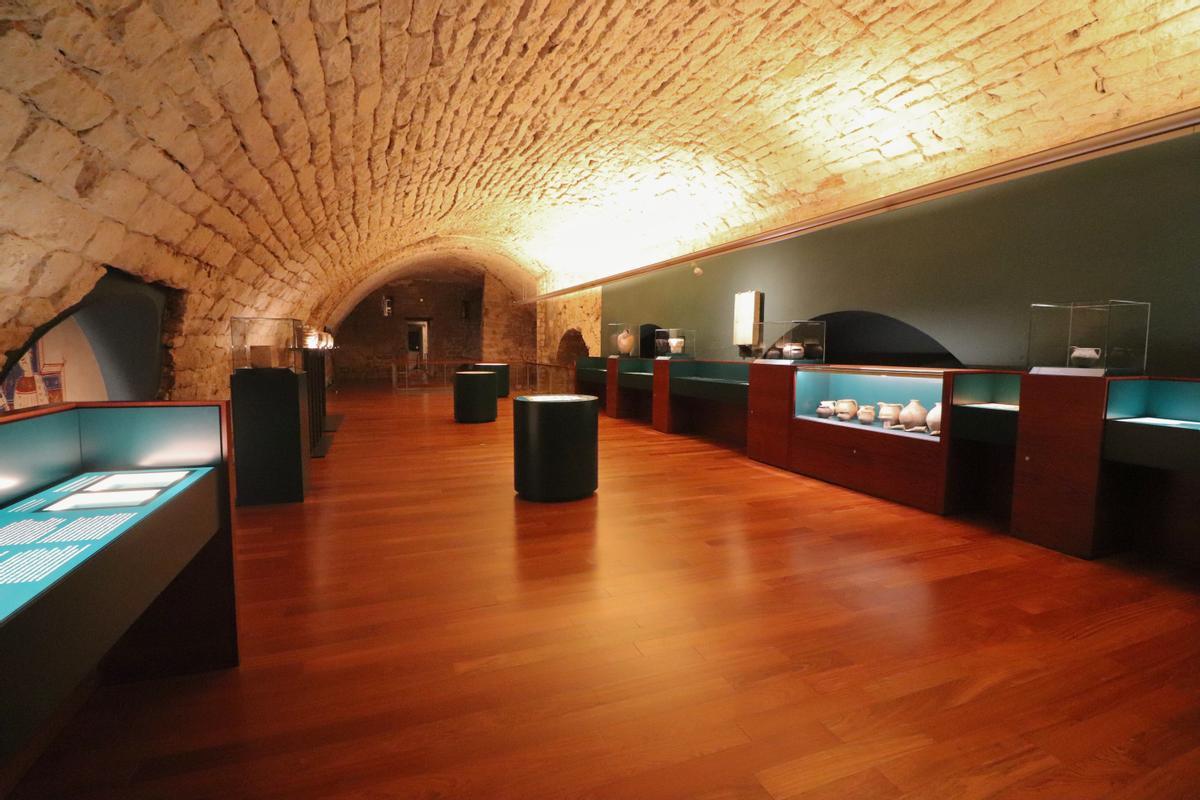 Sala de las Voltes Romàniques en el Muhba