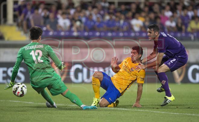 Las imágenes del Fiorentina, 2 - FC Barcelona, 1