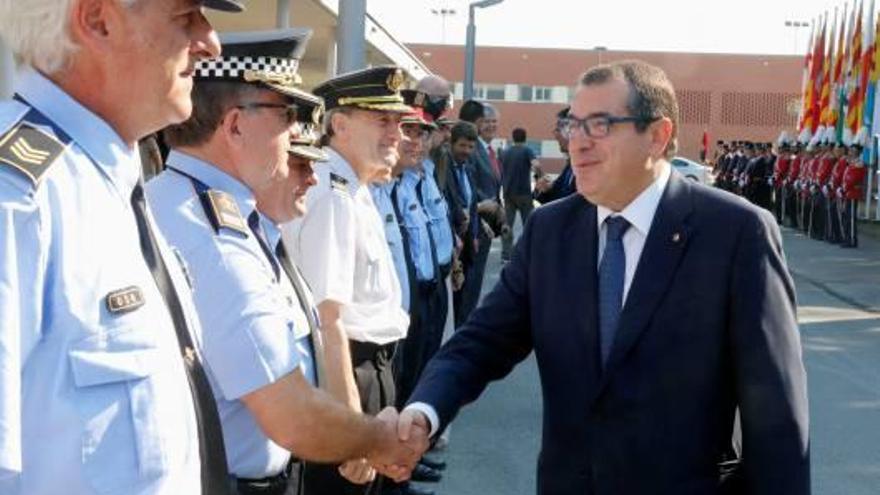 Policies locals i Mossos es mobilitzen a Girona per la jubilació anticipada