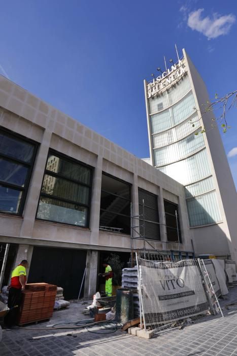 Obras en piscina València