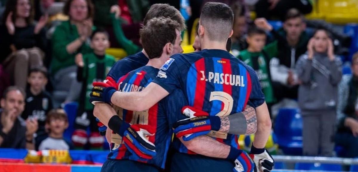 Superioridad azulgrana ante el PAS Alcoi