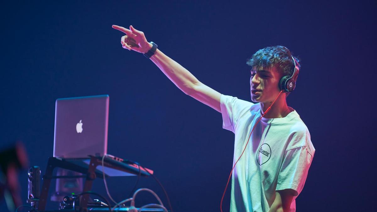 DJ Ricardo, en una de sus actuaciones