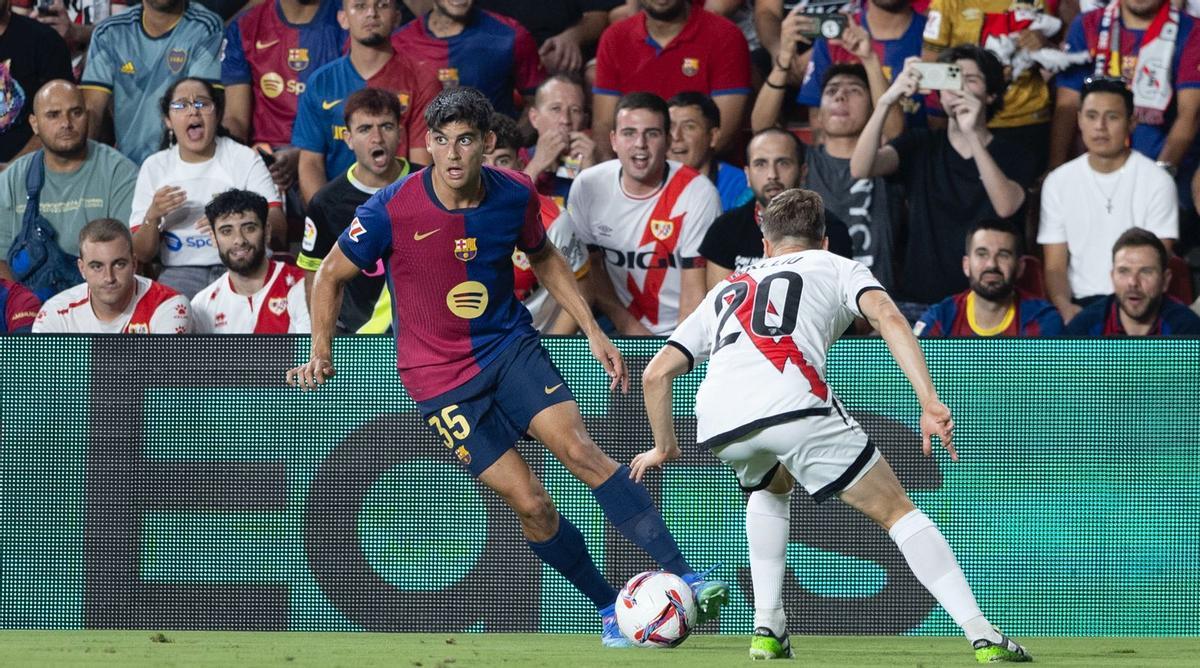 Rayo Vallecano - FC Barcelona, el partido de la jornada 3 de LaLiga EA Sports, en imágenes.