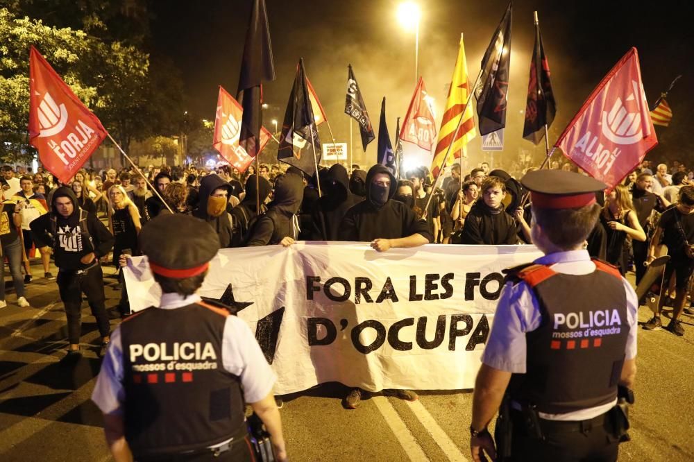 Manifestació a Girona