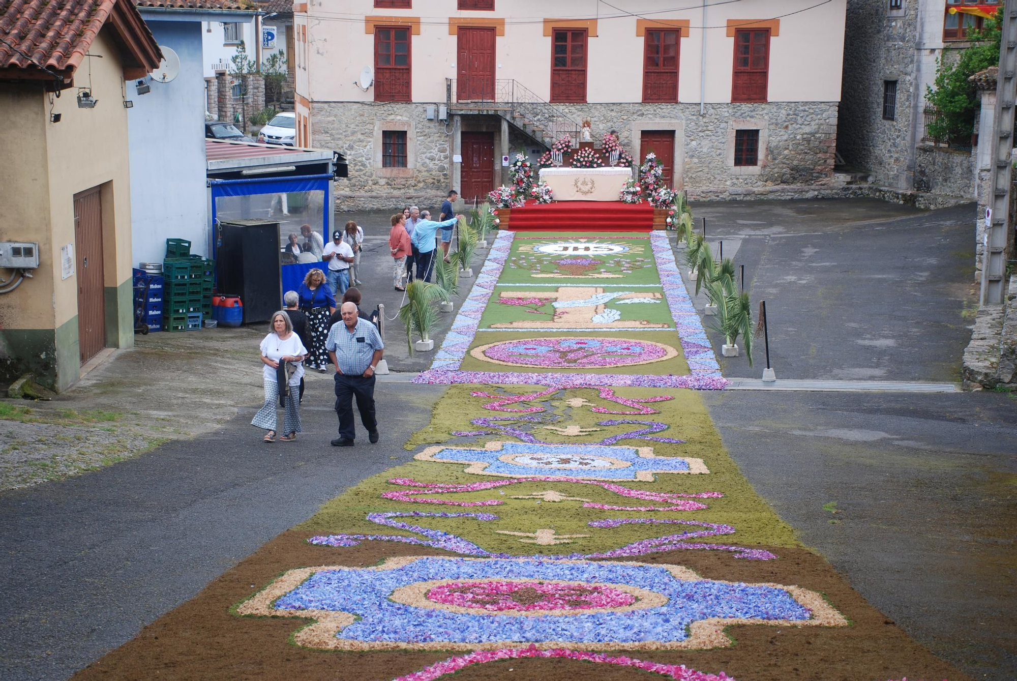 Fiesta sacramental en Cue (Llanes)
