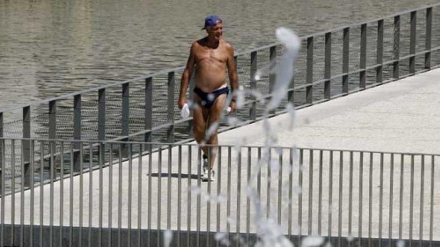 La primera ola de calor del verano