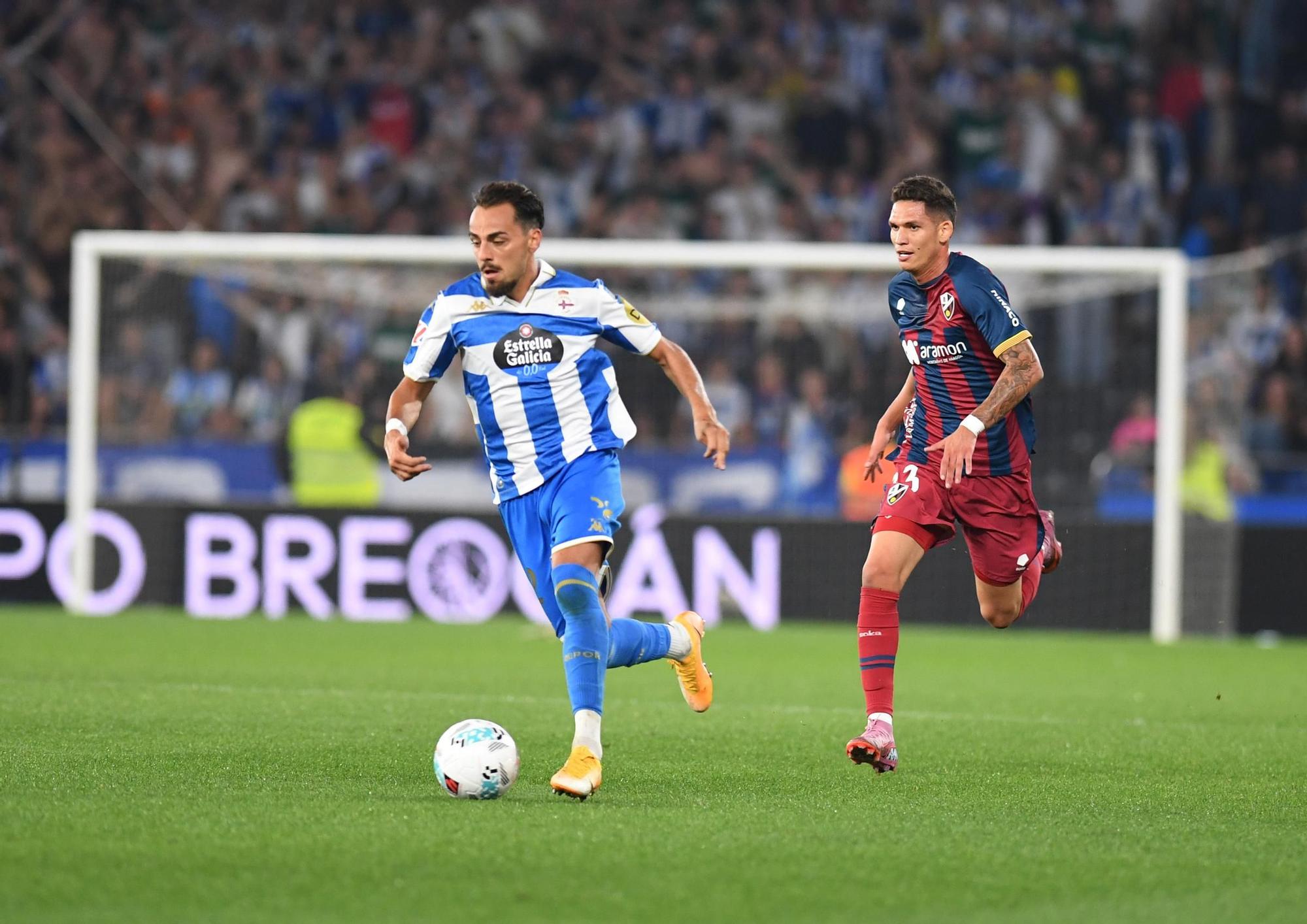 Las mejores imágenes del Deportivo - Huesca