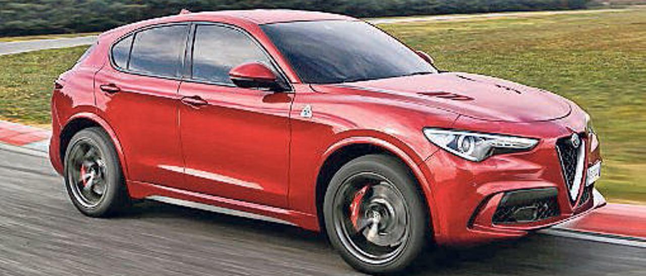 Alfa Romeo Stelvio Quadrifoglio.