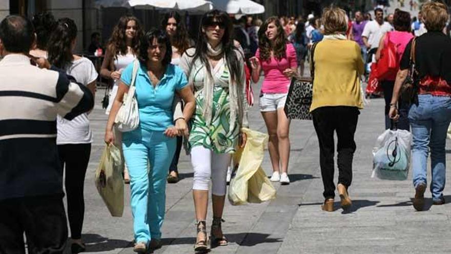 El buen tiempo se alía con las rebajas