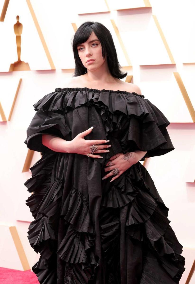 Billie Eilish en los Premios Oscar 2022