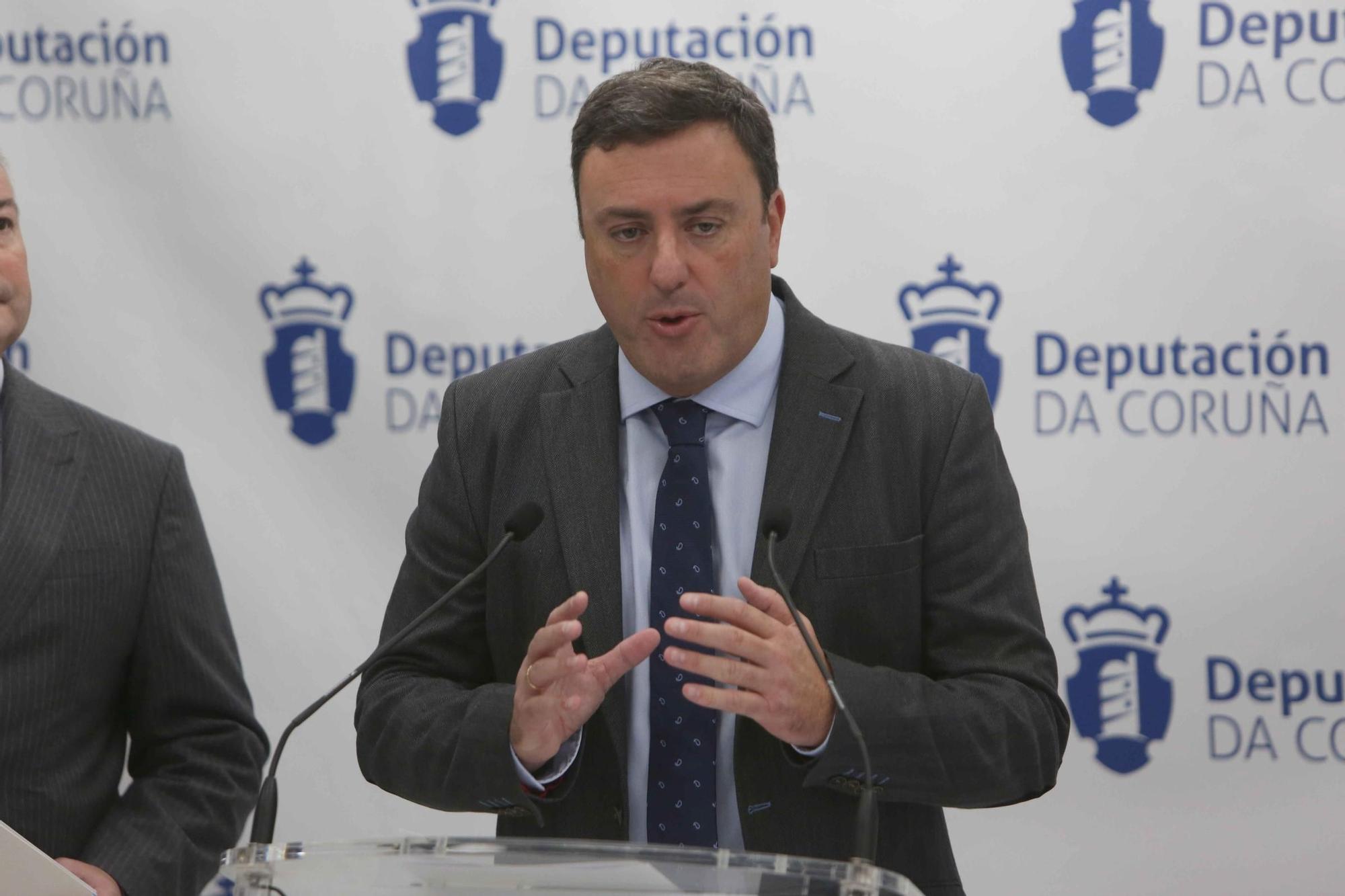Presentación de los presupuestos de la Diputación de A Coruña para 2024