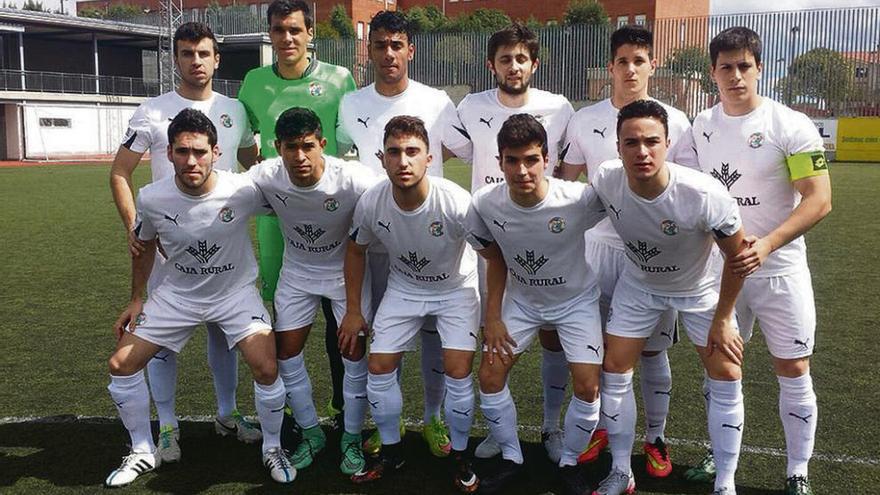 Once inicial del Zamora B ayer en el Vicente del Bosque para enfrentarse al Navega.