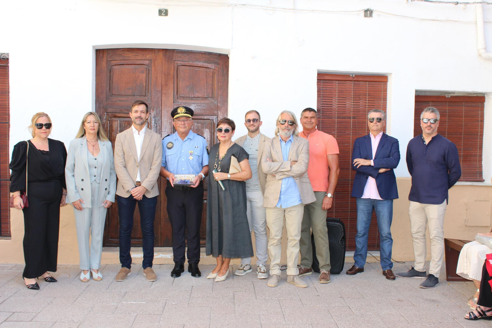 El Jefe de la Policia de Benitatxell se jubila tras 34 años de servicio