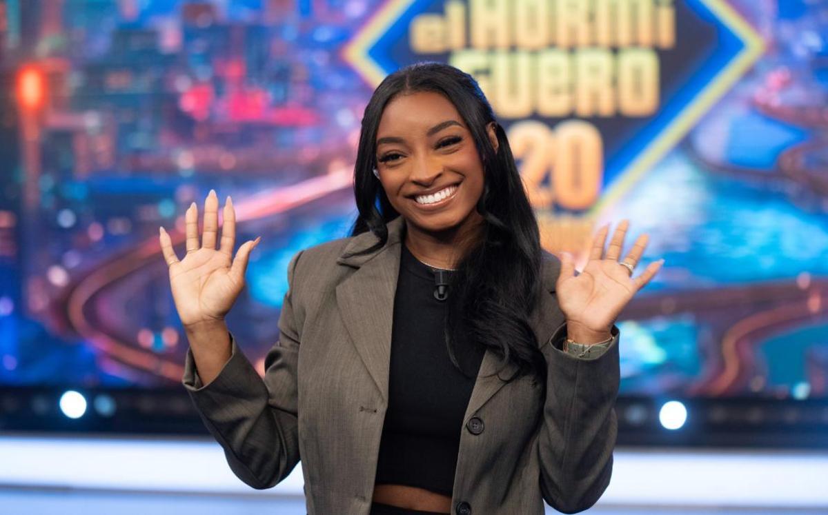 Simone Biles, en el Hormiguero