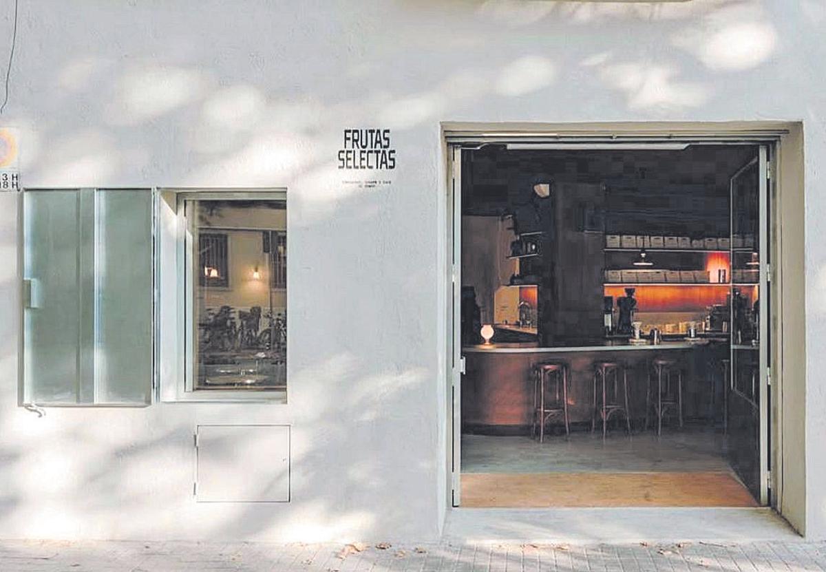 La fachada de la cafetería Nomad Frutas Selectas, en el ranking de las mejores cafeterías del mundo.