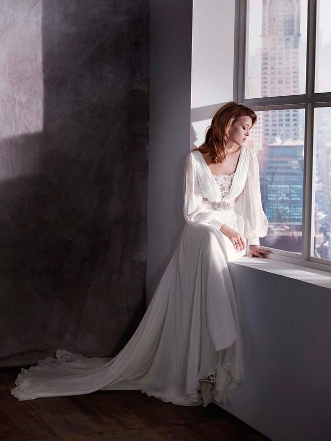 Vestidos de novia de manga larga: Valerio Luna