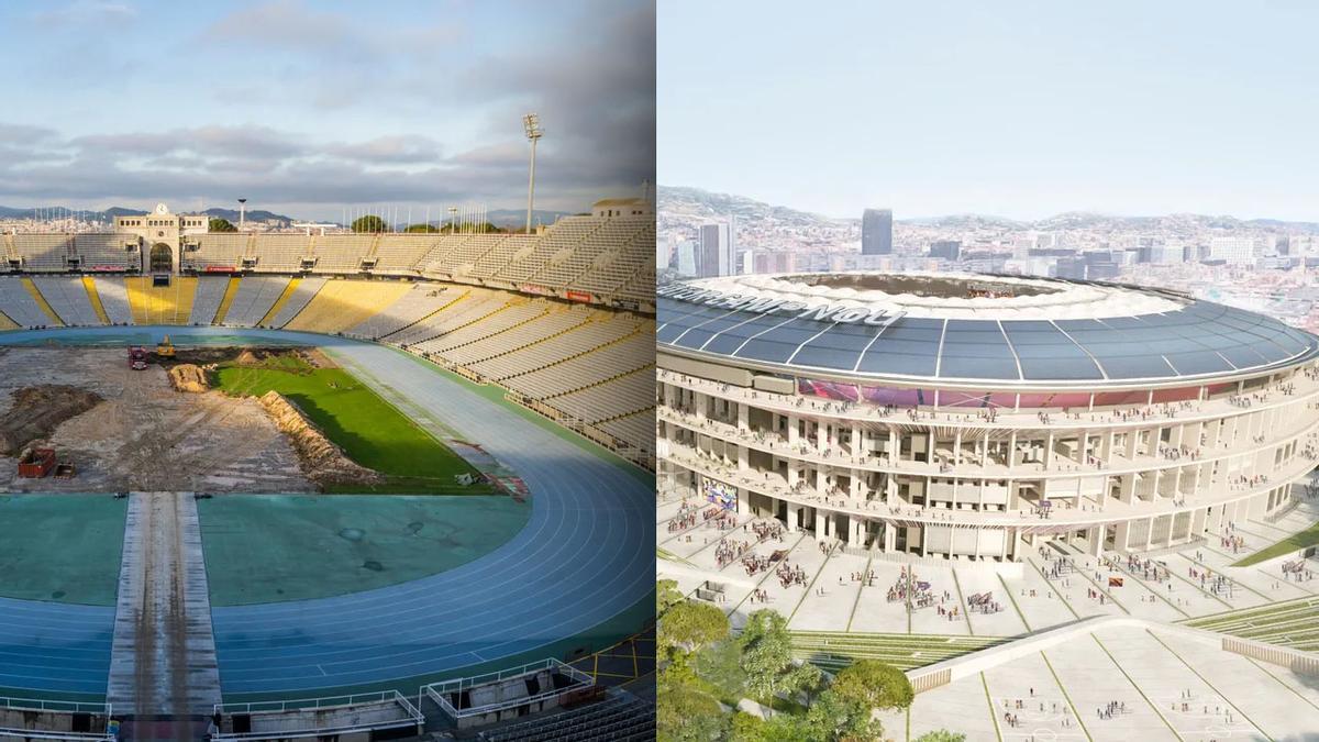 Todos los detalles del traslado del Barça a Montjuïc