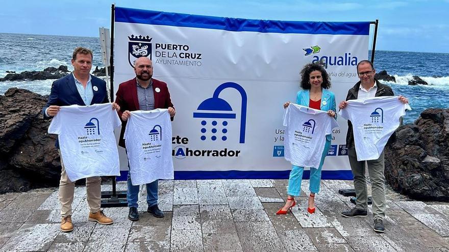 Aqualia fomenta el consumo responsable en Puerto de la Cruz con la campaña ‘Soy Aguahorrador’