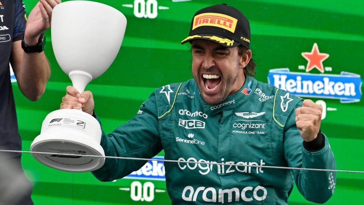 Alonso consigue el segundo puesto en Zandvoort