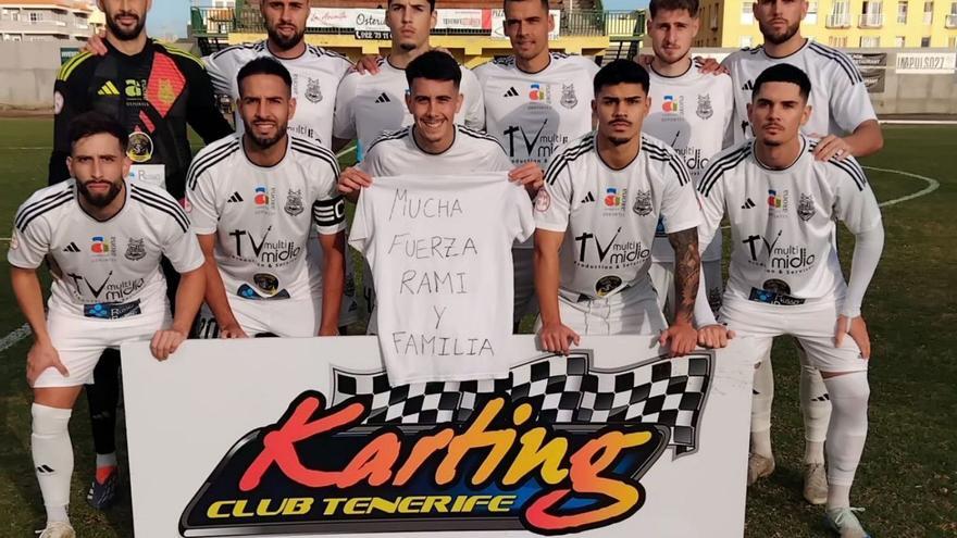 Alineación del equipo tinerfeño. | UD IBARRA