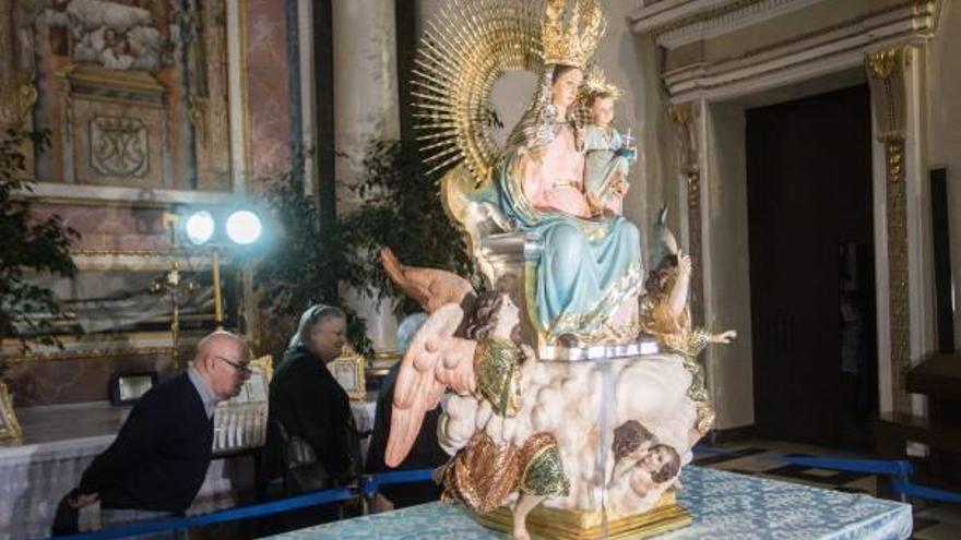 La Virgen de las Injurias vuelve tras su restauración