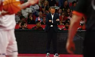 Joan Plaza, entrenador del Casademont Zaragoza: "Debemos saber a cuánta gente afectaríamos si no fuera bien"