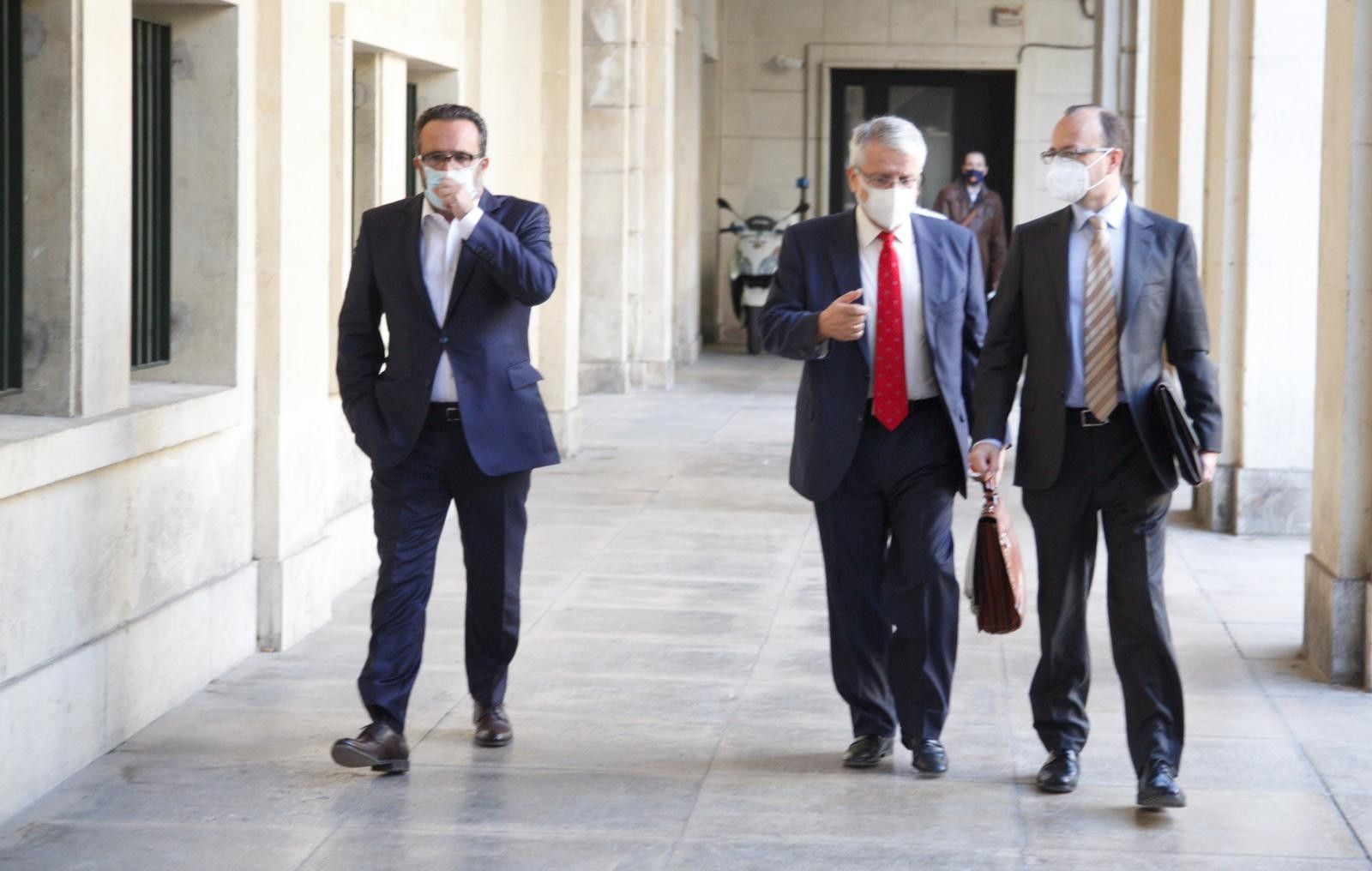 Nueva jornada del juicio sobre el supuesto amaño del PGOU de Alicante