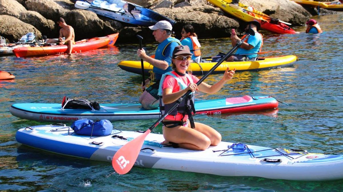 Volta a Sa Dragonera en piragua y paddle surf 2024