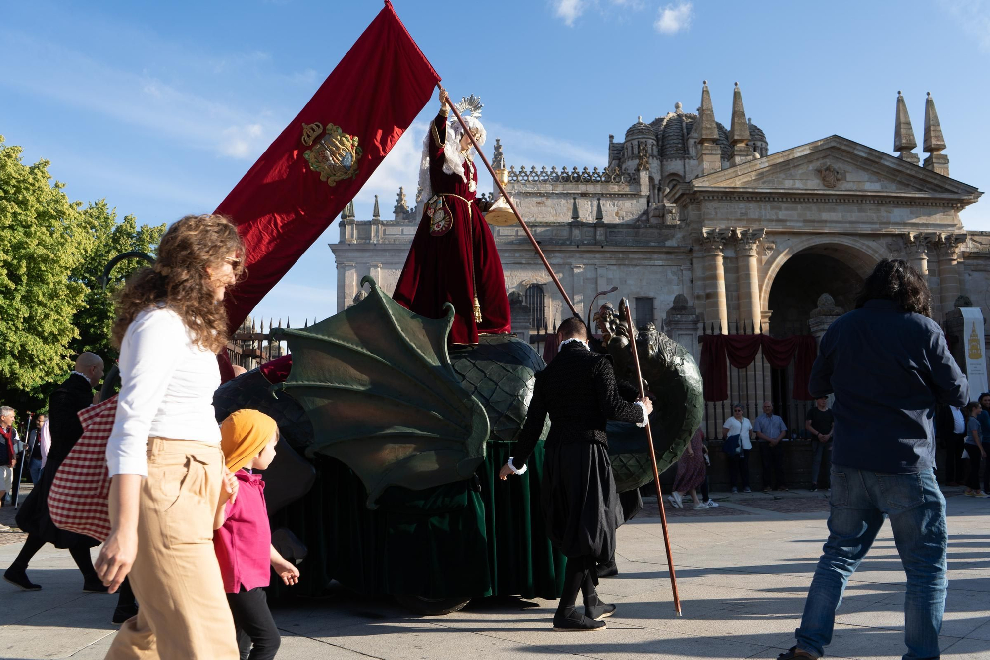 Procesión vísperas del Corpus Christi