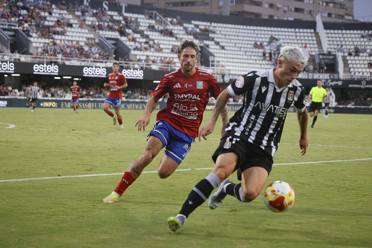La victoria del FC Cartagena sobre el Tarazona, en imágenes