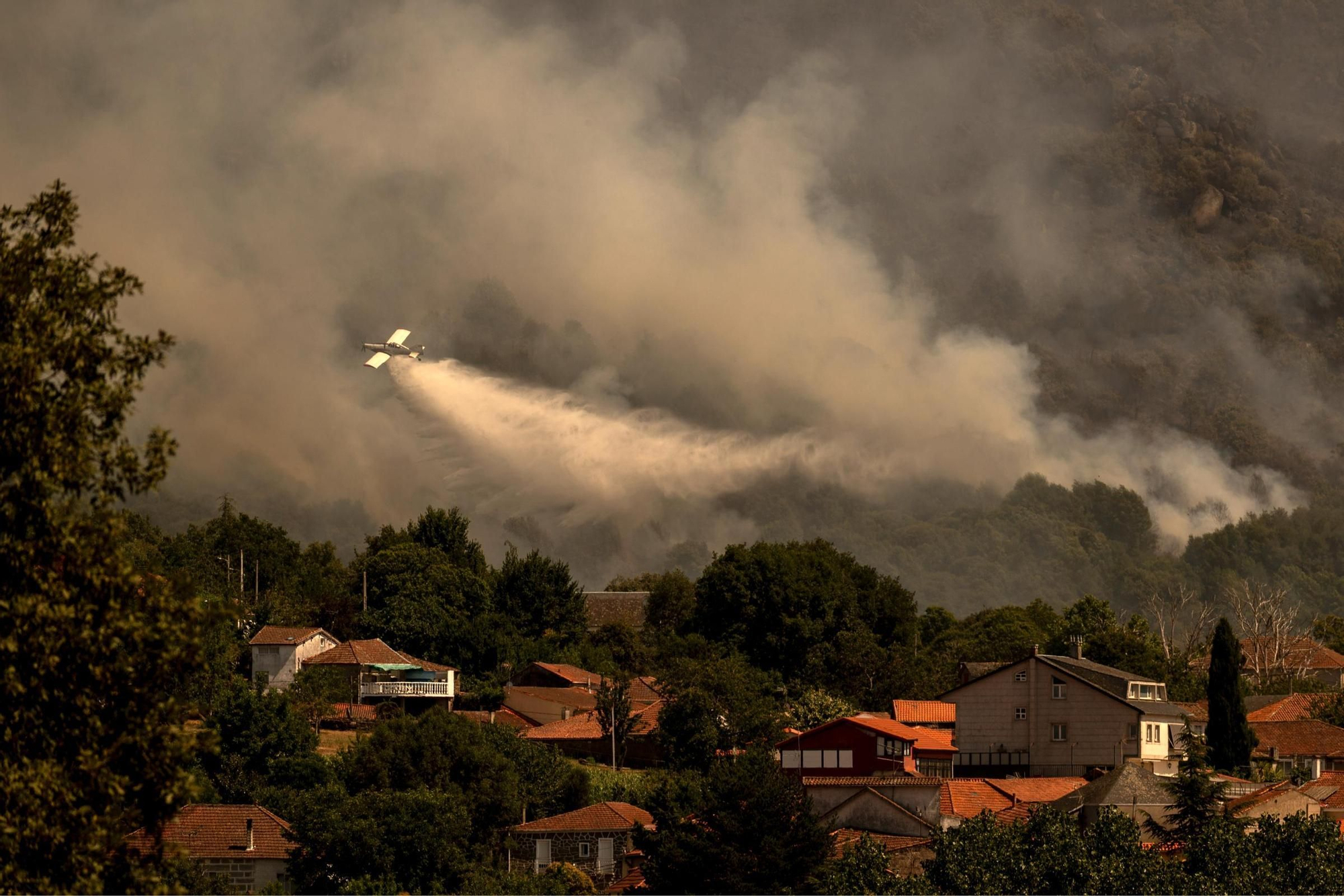 Los incendios sacuden Galicia