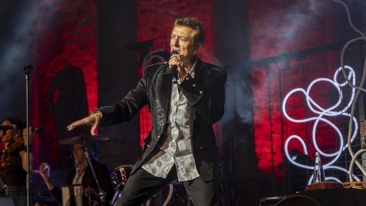 Manolo García, en concierto.