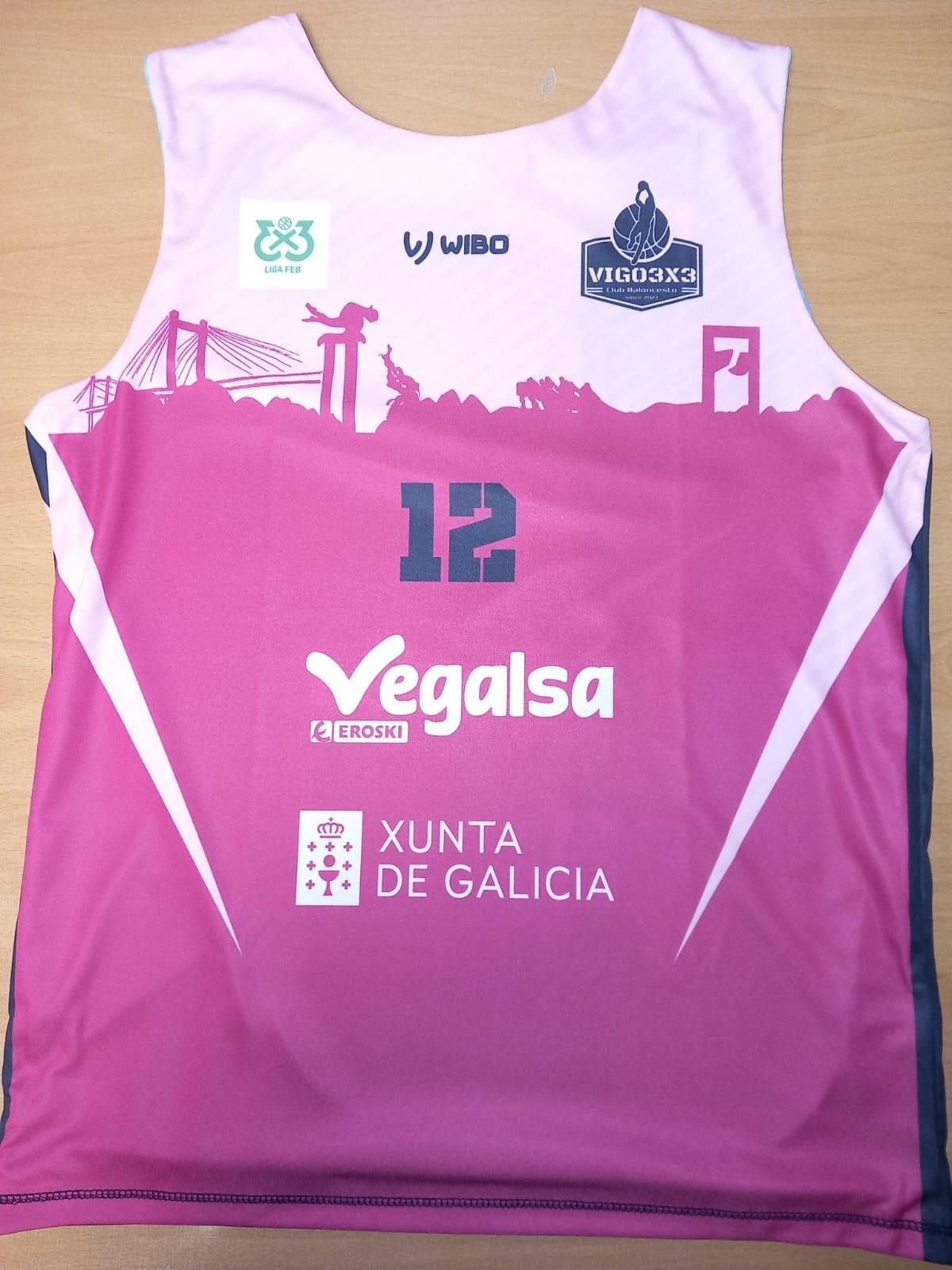 Nueva equipación del Vigo 3x3.