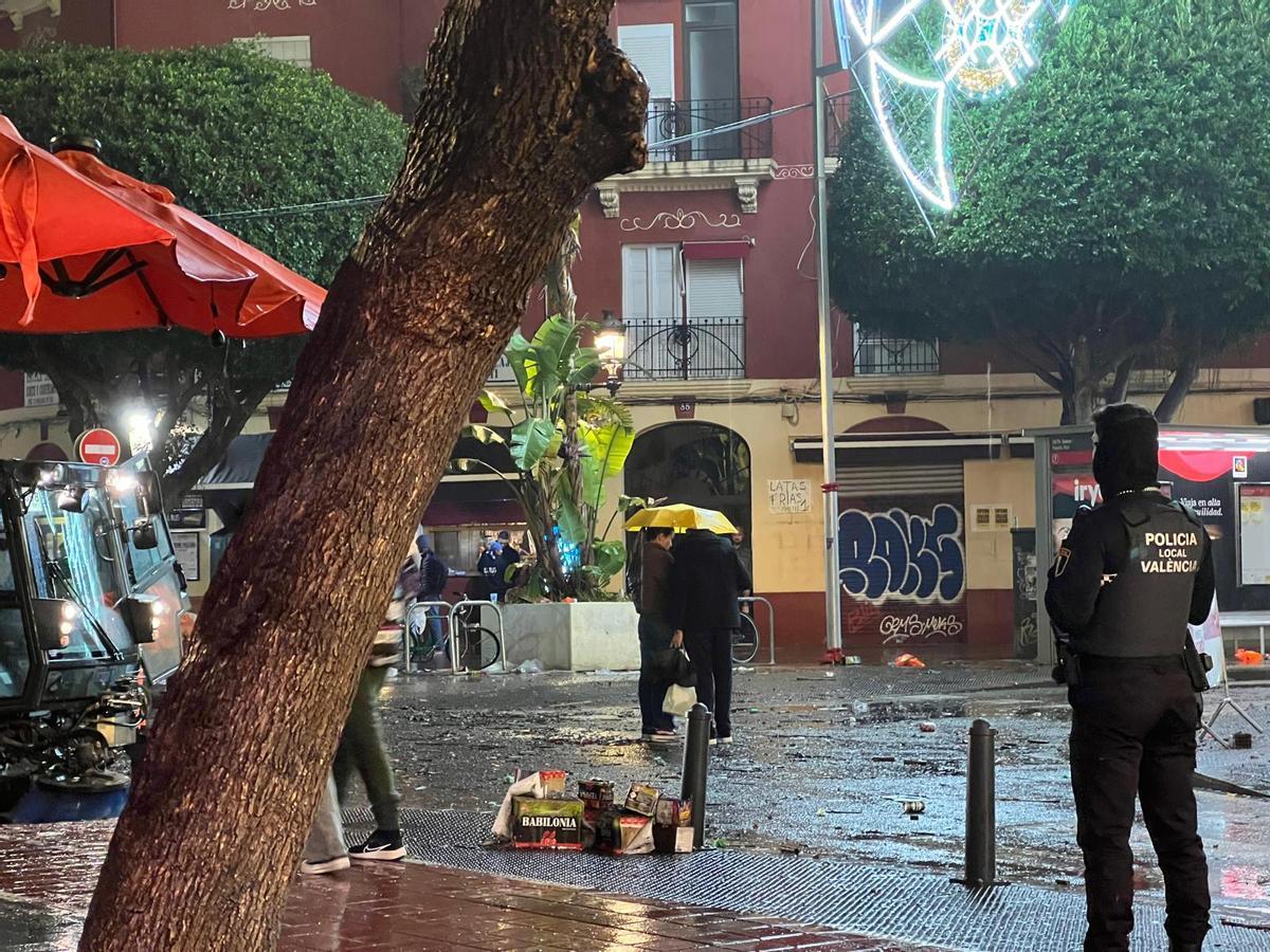Policía en Russafa estas fallas