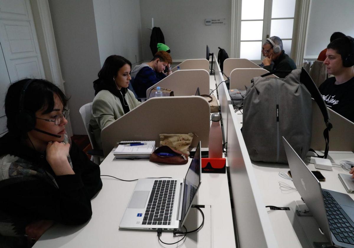 Personal de Satec Hub, el centro de I+D del grupo tecnológico Satec. | Mara Villamuza