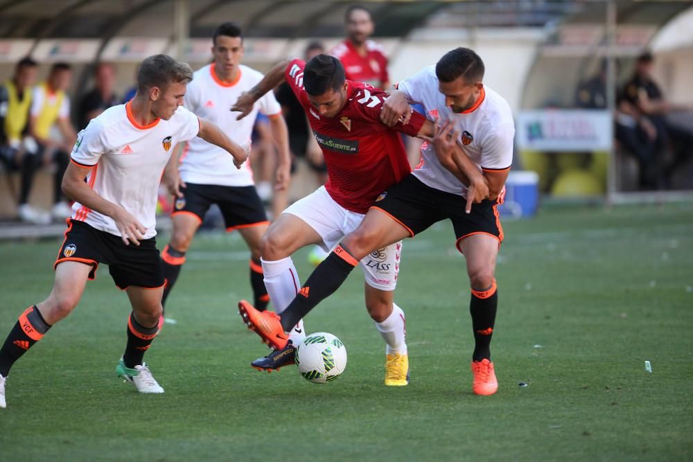 Real Murcia - Valencia Mestalla, en imágenes