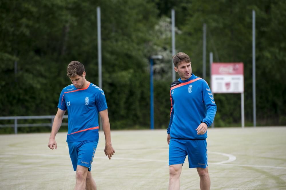 Entrenamiento del Real Oviedo